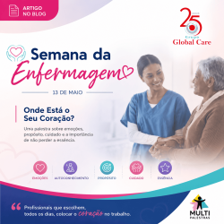 Palestra Semana da Enfermagem Onde está o seu coração